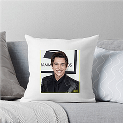 Austin Mahone 여전히 Rockin의 Mic 디자인 Austin Mahone 베개 덮개
