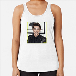 Austin Mahone 여전히 Rockin의 Mic 디자인 Austin Mahone 탱크 탑