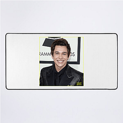 Austin Mahone 여전히 Rockin의 Mic 디자인 Austin Mahone 마우스 패드