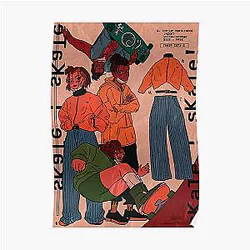 Avatar The Last Airbender Posters - Sk8 buddies - Suki, Sokka Poster RB2712