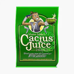 Avatar The Last Airbender Posters - Master Sokka's Cactus Juice Poster RB2712