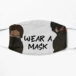 Avatar The Last Airbender Face Masks - Katara and zuko from avatar wear a mask Flat Mask RB2712