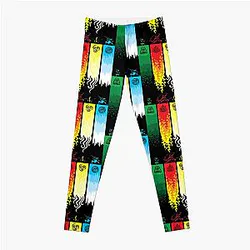 Avatar The Last Airbender Leggings - Avatar The Last Airbender Element Symbols Avatar The Last Airbender  Leggings RB2712