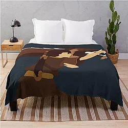 Avatar The Last Airbender Blanket - Avatar The Last Airbender Minimalist Zuko Throw Blanket RB2712