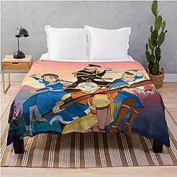 Avatar The Last Airbender Blanket - Avatar the last airbender, Aang Poster Throw Blanket RB2712