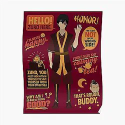 Avatar The Last Airbender Posters - Hello, Zuko Here! Poster RB2712