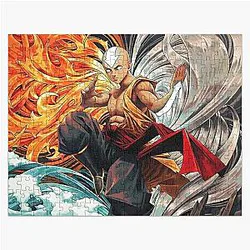 Avatar The Last Airbender Puzzles - Avatar the last airbender, Aang Poster Jigsaw Puzzle RB2712