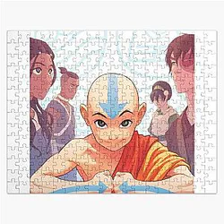 Avatar The Last Airbender Puzzles - Avatar Aang &amp; friends Jigsaw Puzzle RB2712