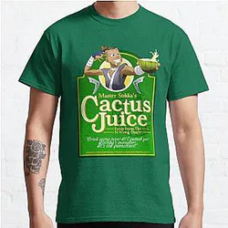 Avatar The Last Airbender T-Shirts - Master Sokka's Cactus Juice Classic T-Shirt RB2712