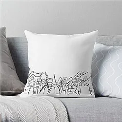 Avatar The Last Airbender Pillows - Avatar: The Last Airbender - Sokka's Drawing Throw Pillow RB2712