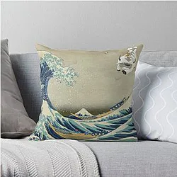 Avatar The Last Airbender Pillows - The Great Wave Off Katara Throw Pillow RB2712