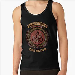 Avatar The Last Airbender Tank Tops - Avatar Firebending - Iroh university - Zuko Fire nation - Avatar last airbender Tank Top RB2712