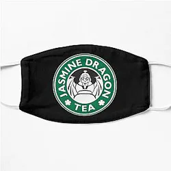 Avatar The Last Airbender Face Masks - Jasmine Dragon, Uncle Iroh's Fine Tea Shop, Avatar-Inspired Design Flat Mask RB2712