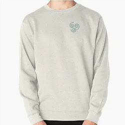 Avatar The Last Airbender Sweatshirts - Air Temple Island Mask [Meelo] Avatar the Last Airbender Pullover Sweatshirt RB2712