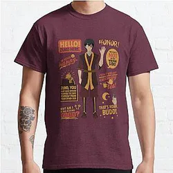 Avatar The Last Airbender T-Shirts - Hello, Zuko Here! Classic T-Shirt RB2712