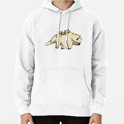 Avatar The Last Airbender Hoodies - Team Avatar on Appa (including Suki) Pullover Hoodie RB2712