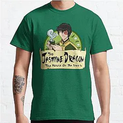Avatar The Last Airbender T-Shirts - The Jasmine Dragon Tea House - With Prince Zuko Classic T-Shirt RB2712