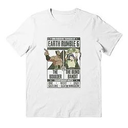 Boulder VS Blind Bandit Poster TTPM1102 Avatar The Last Airbender T-Shirts
