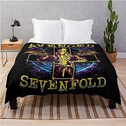 the poweravenged sevenfold avenged sevenfold Throw Blanket RB3010