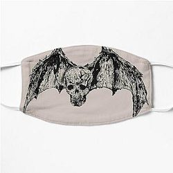 Classic Bats Skull Flat Mask RB3010