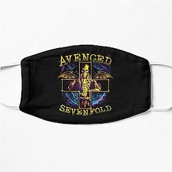 the poweravenged sevenfold avenged sevenfold Flat Mask RB3010