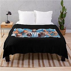 Avowed Fan Art Characters Throw Blanket