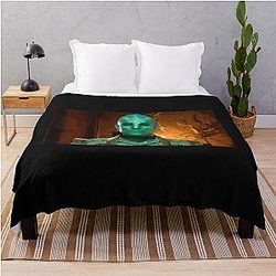 Avowed fan art characters throw blanket