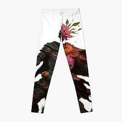 Undead Warrior of Eora Fantasy RPG Avowed Inspired 3D Design Leggings