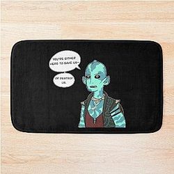 Avowed fan art characters bath mat