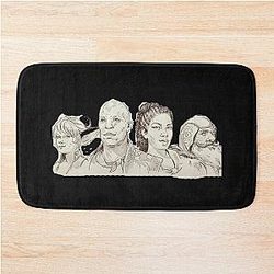 Avowed fan art characters Bath Mat