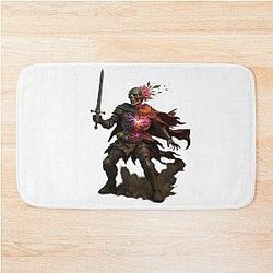 Undead Warrior of Eora Fantasy RPG Avowed 3D Design Bath Mat