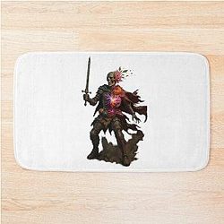 Undead Warrior of Eora Fantasy RPG Avowed 3D Design Bath Mat