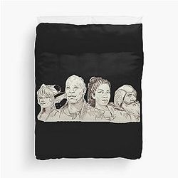 Avowed fan art characters Duvet Cover