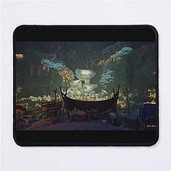 Avowed Video Game Living Landscape Nightime Camp Mouse Pad