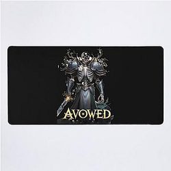 Avowed fan art characters desk mat