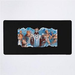 Avowed fan art characters desk mat