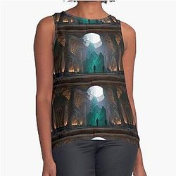 _of Avowed Video Game Living Edit 3 Adra Sleeveless Top_