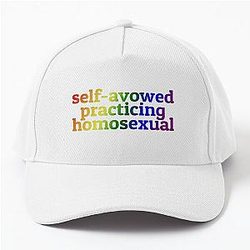 Self-Homosexual Baseball Cap