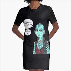 Avowed fan art character Graphic T-shirt dress