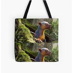 Avowed Video Game Possum Weasel Creature Wallpaper All Print Tote Bag
