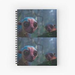 Avowed Video Game Possum Creature Wallpaper 2 Spiral Notebook