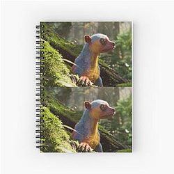 Avowed Video Game Creature Spiral Notebook