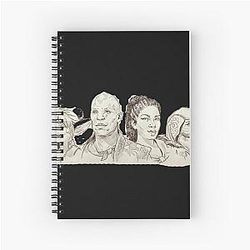Avowed fanart Spiral Notebook