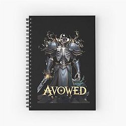 Avowed fan art characters Spiral Notebook