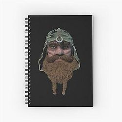 Avowed fan art characters notebook