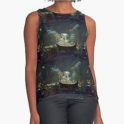 Avowed Video Game Living Landscape Edit 3 Sleeveless Top