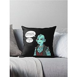 Avowed fan art character Throw Pillow