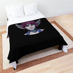 Avowed fan art characters comforter