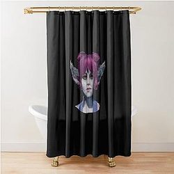 Avowed fanart characters Shower Curtain

Cleaned up title:
Avowed fan art characters Shower Curtain