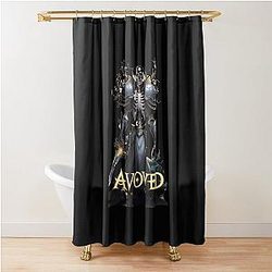 Avowed fan art characters shower curtain